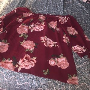 floral shirt